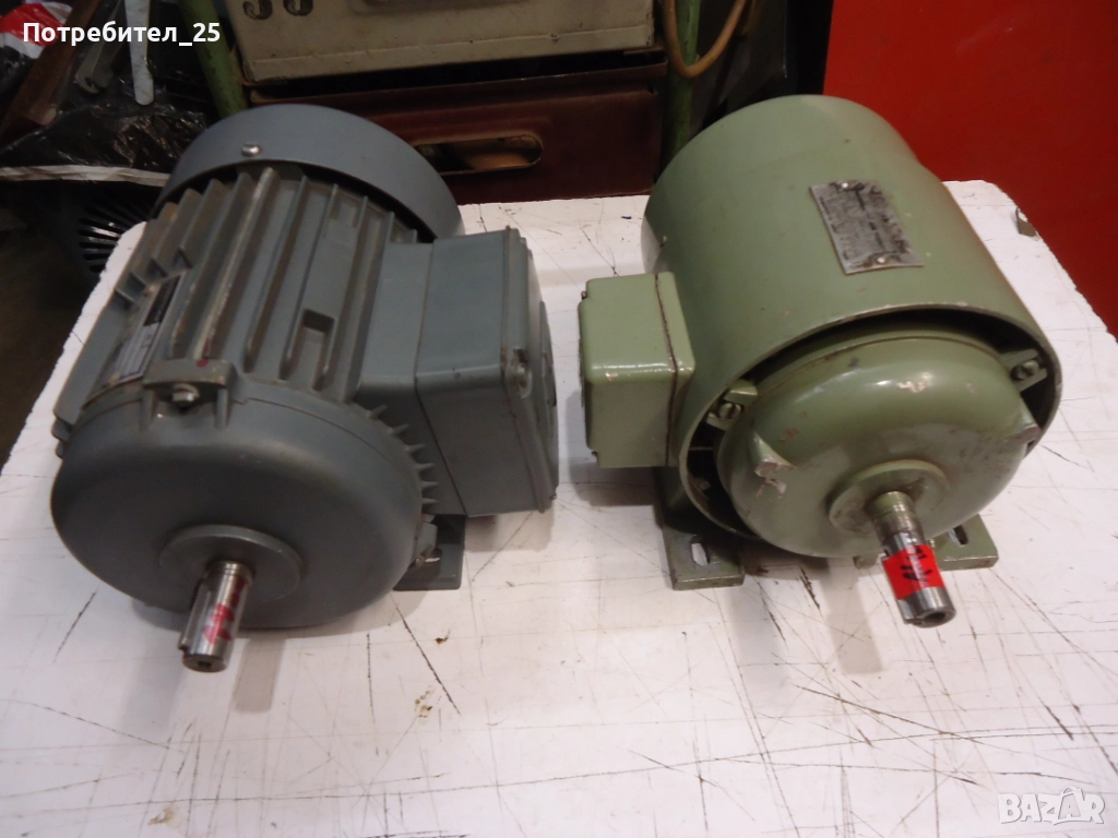 Трифазни ел.мотори 0.37KW - 1400 об/мин., снимка 1
