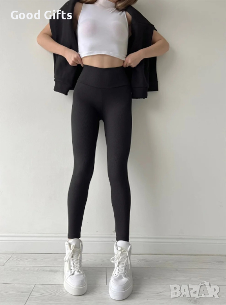 Дамски спортен клин, Черен, снимка 1