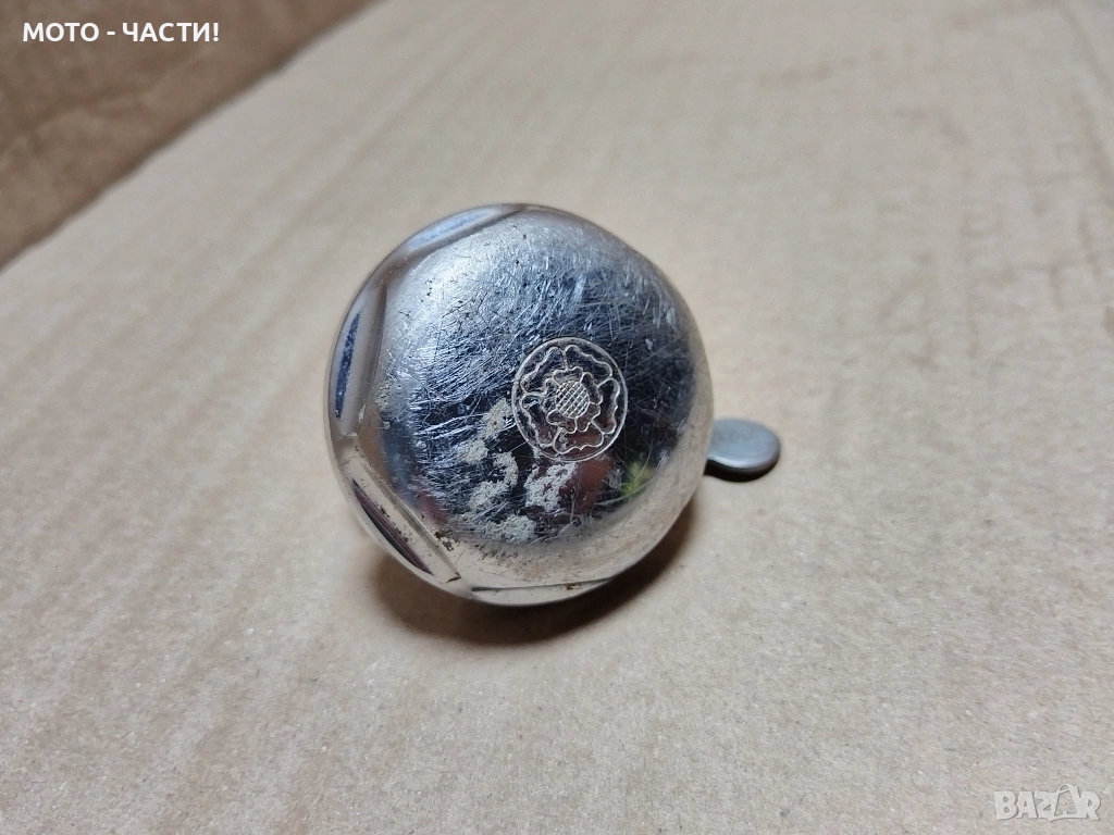 Немски Звънец За Ретро Немски Велосипеди / НОМЕР 13 / РАБОТЕЩ! , снимка 1