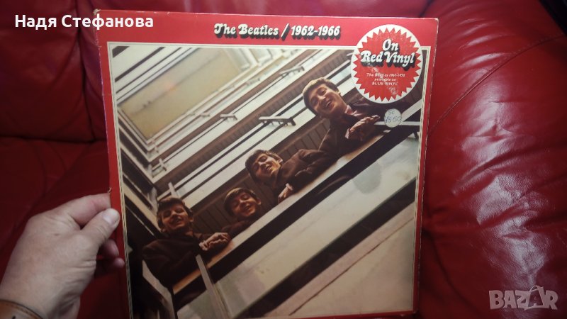 Двоен албум на Битълс THE BEATLES on red vinyl 1962/1966, снимка 1