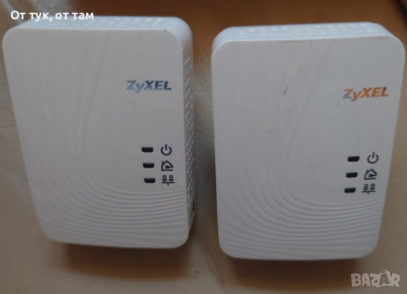 ZyXEL PLA4201 500 Mbps Powerline Ethernet адаптер, снимка 1