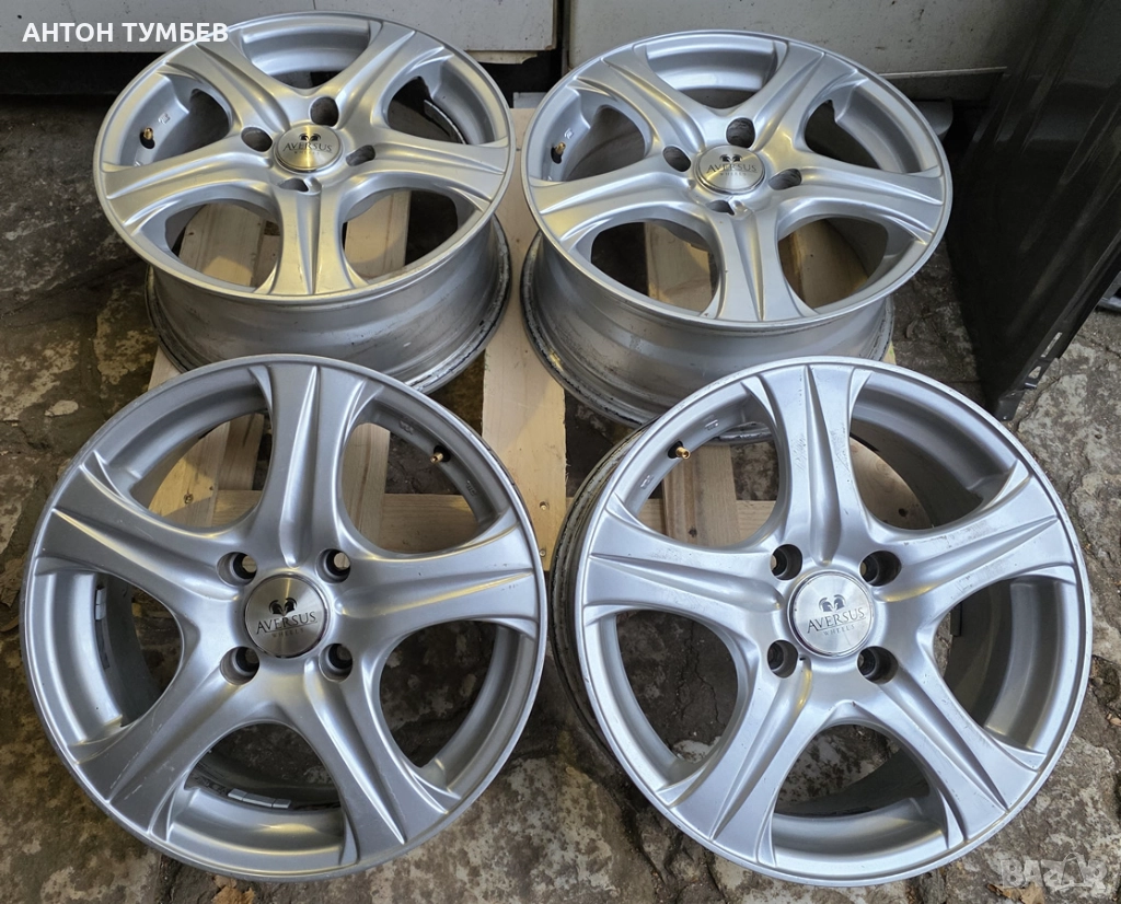 алуминиеви джанти 15", 4x108, 63,4 централен отвор, снимка 1