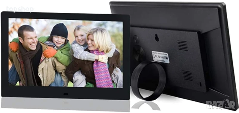 НОВА 10-инчова цифрова фоторамка с висока разделителна способност, синхронно възпроизвеждане..., снимка 1