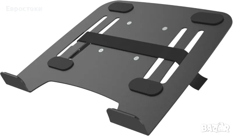 Laptop holder IP3 Метална поставка за лаптоп 75x75, черна, снимка 1