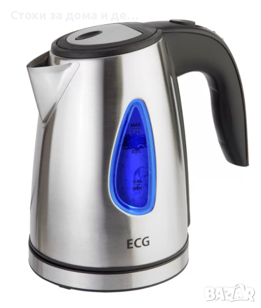 ✨Кана за вода ECG RK 1040, 1370–1630W, 1.0L, Сив , снимка 1