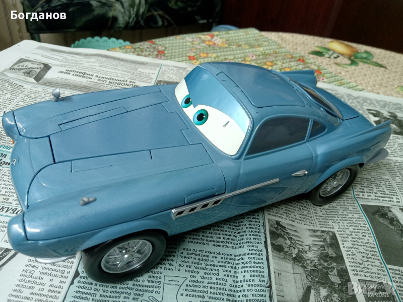 СПОРТНА КОЛА DISNEY/PIXAR 1186 MJ 1 NL с Оръдия и Звук, снимка 1