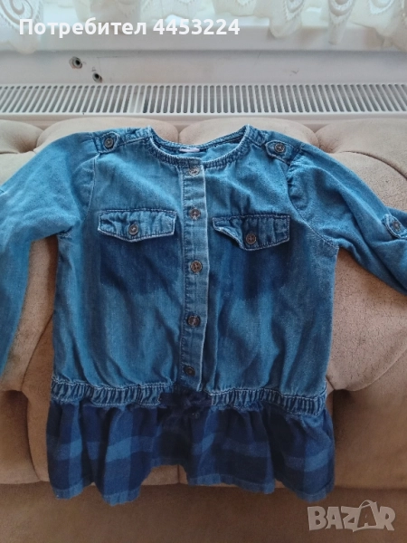 Бебешки рокли, туники и пелерини, снимка 1