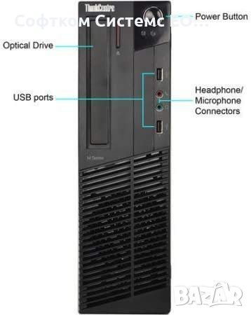 Компютър Lenovo ThinkCentre M92p /Intel Core i5-3470Q четириядрен (6M 3.60 GHz)/ 8 DDR 3/ 128 SSD, снимка 1