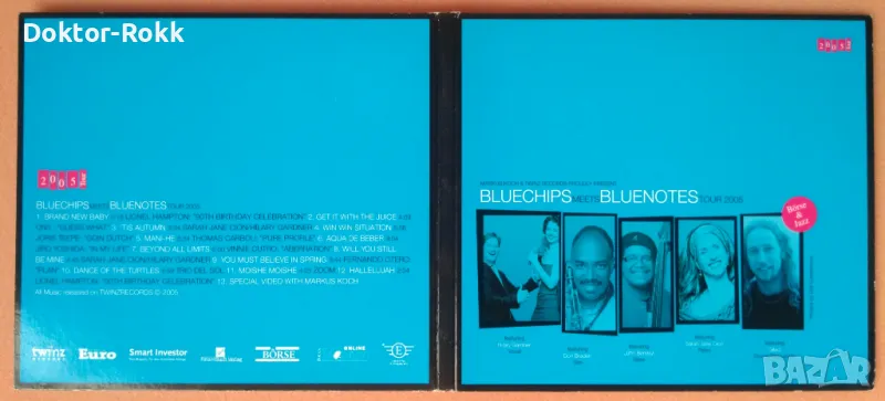 Bluechips Meets Bluenotes Tour 2005 CD, снимка 1