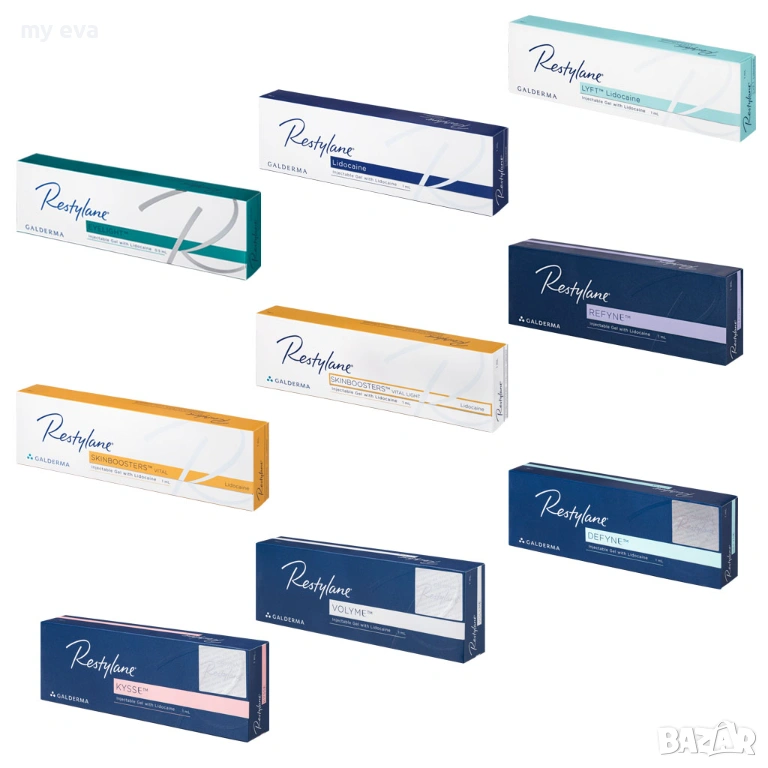 Restylane е серия висококачествени дермални филъри с хиалуронова киселина и лидокаин, снимка 1
