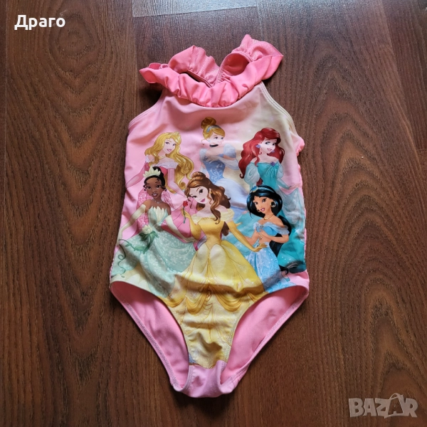 Детски бански костюм с мотив на Елза и Ана, снимка 1