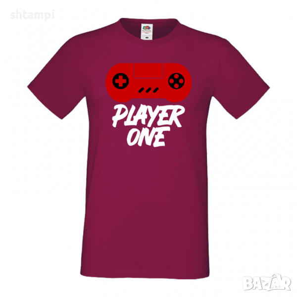 Мъжка тениска Player One ver1, снимка 1