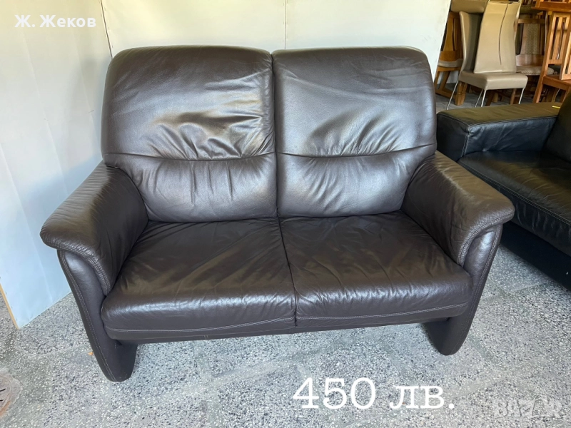 Кожен диван, снимка 1