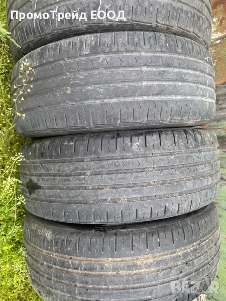 Четири броя летни гуми гума Континентал Continental 195/55 R16 16”, снимка 1