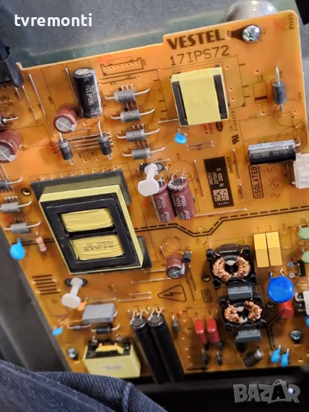 Платка POWER 17IPS72 от Dual  D50U550P1CW 50inc DISPLAY VES550QNDH-2D-N41, снимка 1