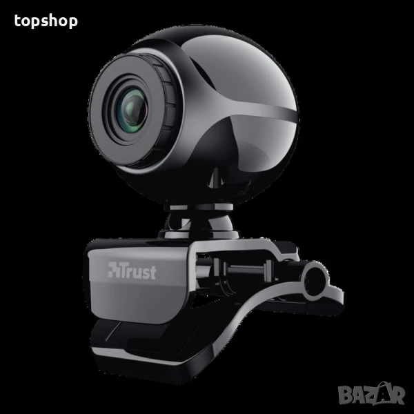 Неразопакована Уеб камера trust exis, снимка 1
