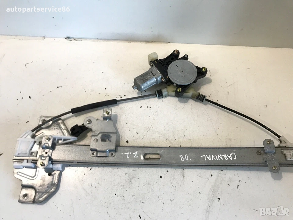 Механизъм за повдигане на стъклото със мотор на задната лява врата за KIA Carnival (2007) 82450-4D02, снимка 1