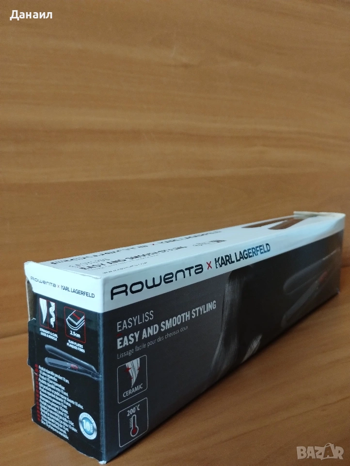НОВО!!! Преса за коса Rowenta , снимка 1