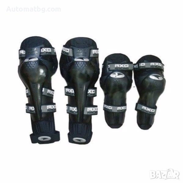 Комплект протектори Automat, За ръце и крака, 83, Черен, снимка 1