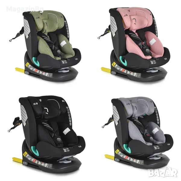 Стол за кола Quill 40-150см Isofix система 360°, снимка 1