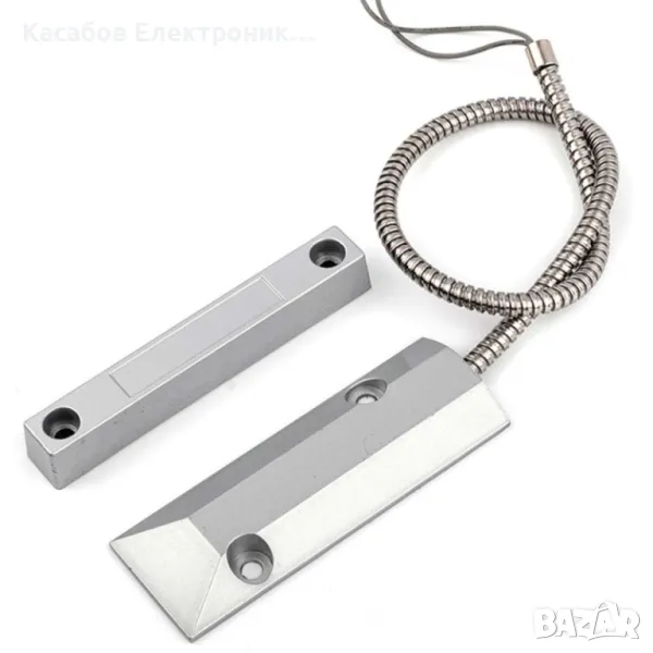 Метален магнитен сензор за врата или порта XL-55 NO, за външна употреба, снимка 1