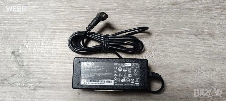 Адаптер за лаптоп ОРИГИНАЛЕН (Зарядно за лаптоп) HIPRO за ACER 30W 19V 1.58A, снимка 1