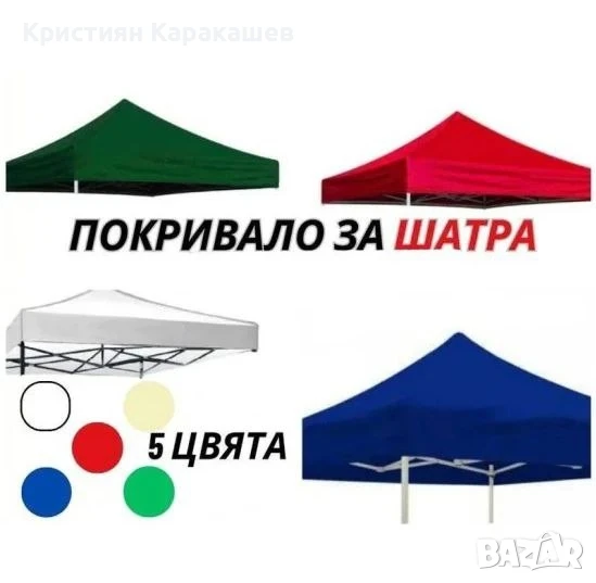 ПОКРИВАЛО ЗА ШАТРА 2Х2 МЕТРА, снимка 1