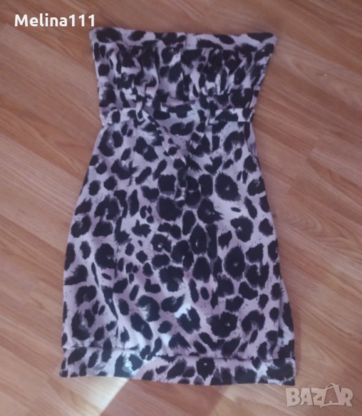 Продава дамска рокля тигров принт, снимка 1