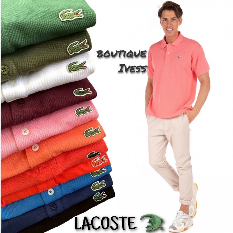 LACOSTE мъжка тениска с яка 11 цвята в Тениски в гр. Пловдив - ID35747658 —  Bazar.bg