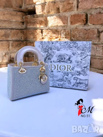 чанти с камъни christian dior, снимка 4 - Чанти - 50769828