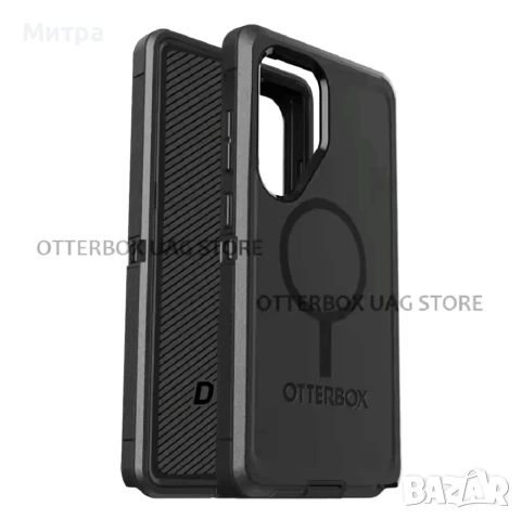 Оригинален удароустойчив каучуков  калъф Otterbox за Samsung S25 ULTRA черен, снимка 7 - Калъфи, кейсове - 50841527