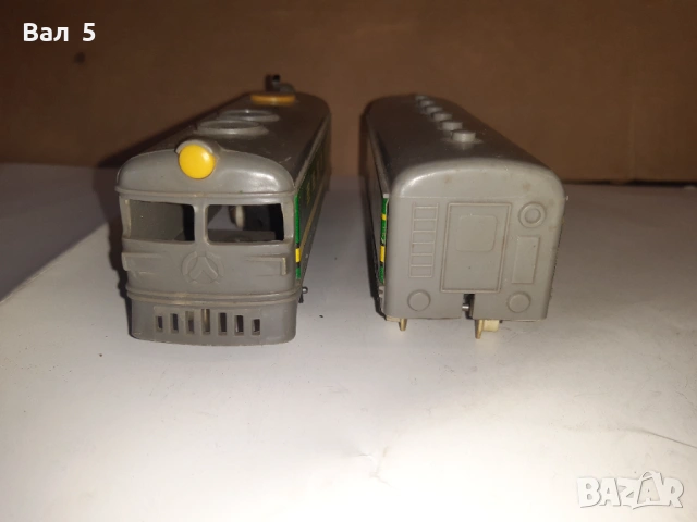 Стара механична играчка - влак , локомотив с вагон . Работи, снимка 6 - Антикварни и старинни предмети - 53665527