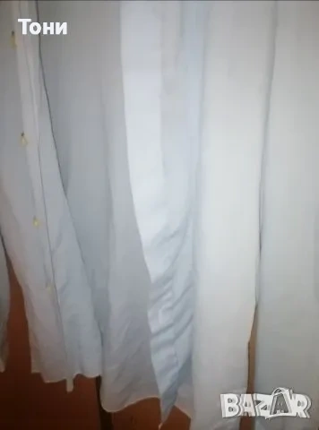 Нова Мъжка Риза с Яка и Дълъг Ръкав М, снимка 4 - Ризи - 53728792