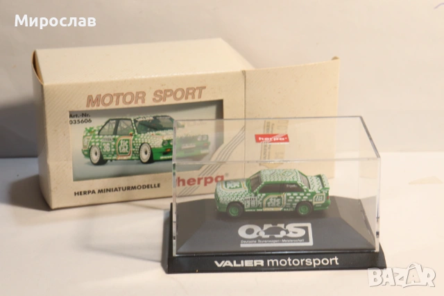 HERPA H0 1/87 BMW M3 KОЛИЧКА РАЛИ МОДЕЛ