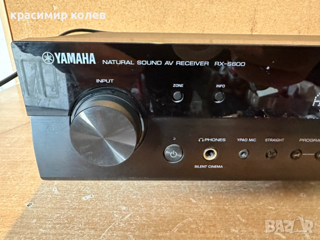 ресивър "YAMAHA RX-S600", снимка 2 - Ресийвъри, усилватели, смесителни пултове - 53794043