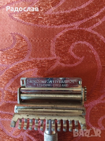 стара английска самобръсначка VALET, снимка 3 - Мъжка козметика - 53850223