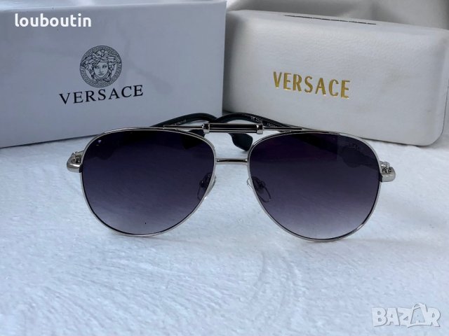 Versace VE2236 мъжки слънчеви очила авиатор унисекс дамски, снимка 5 - Слънчеви и диоптрични очила - 41957501