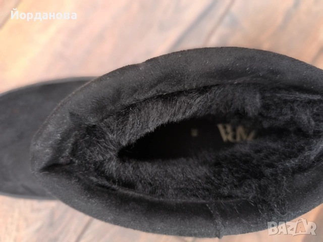 Топли боти Зара 38 номер, снимка 7 - Дамски боти - 53145704