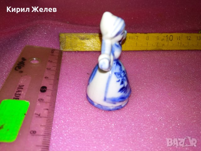 ПОРЦЕЛАНОВА РИСУВАНА КОЛЕКЦИОНЕРСКА ФИГУРКА с МАРКИРОВКА 18607, снимка 9 - Колекции - 44299439