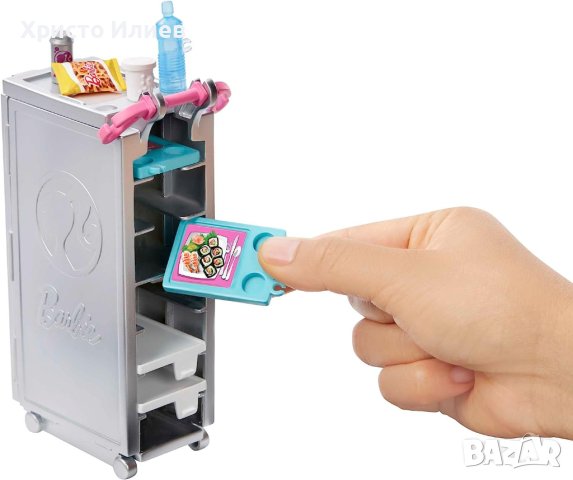 Barbie Барби на път самолет с пилот кукла Barbie и 15 аксесоара, снимка 5 - Кукли - 41506297