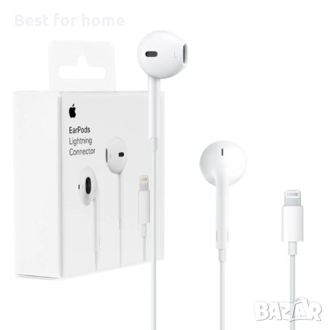 Apple Earpods Lightning Connector кръгли слушалки,, снимка 8 - Слушалки, hands-free - 41588785