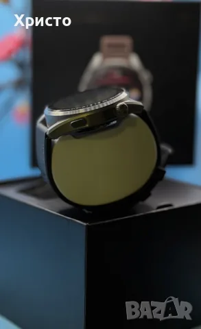 Смарт часовник Huawei Watch 3 Pro, 48mm, eSIM, Titanium, AMOLED, Black Strap, снимка 5 - Смарт часовници - 55994785