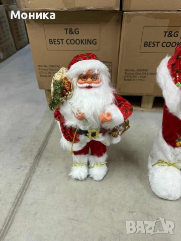 Дядо Коледа в различни размер, снимка 5 - Декорация за дома - 52459669