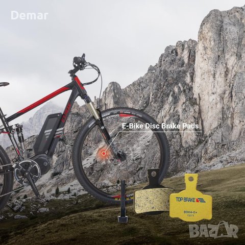 Спирачни накладки за велосипед с горен спирачен диск , снимка 5 - Части за велосипеди - 41759840