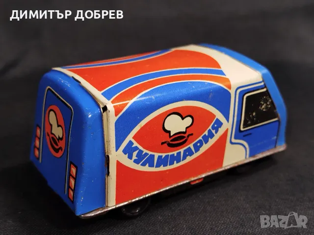 СТАРА РЕТРО СОЦ СССР ЛАМАРИНЕНА ИГРАЧКА КАМИОНЧЕ ФУРГОН, снимка 4 - Колекции - 48198894