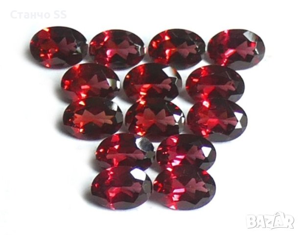 Гранат /червен/ 14бр. Afrika !!! 12 ct., снимка 6 - Други - 41408556