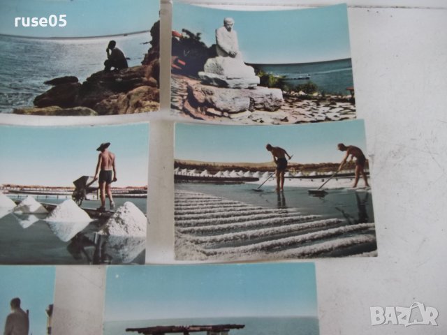 Лот от 8 бр. картички от град Поморие, снимка 2 - Филателия - 41680712