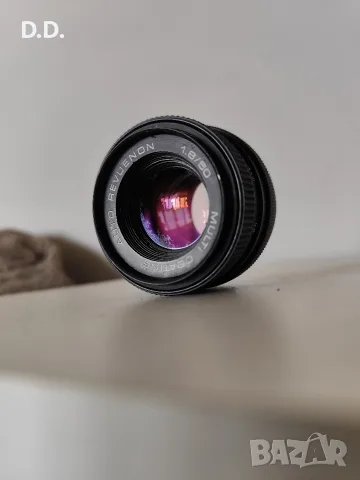 Обектив Auto Revuenon 50mm F1.8 за профилактика (М42 резба), снимка 6 - Обективи и филтри - 55816108