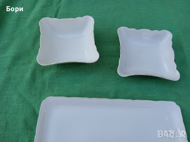 Немски порцелан  3 части, снимка 2 - Чинии - 36224376