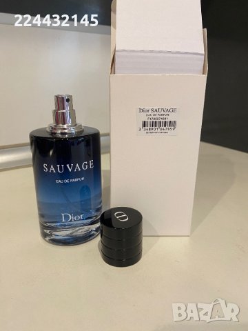 Christian Dior Sauvage  EDP 100мл тестер , снимка 3 - Мъжки парфюми - 18778686